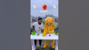 The Roster Fish Game of Fruit and Vegetables Challenge #sbsvlog #fruitgame #vegetables