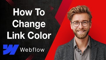 How To Change Link Color In Webflow  Webflow Tips & Tricks [2025 Guide]