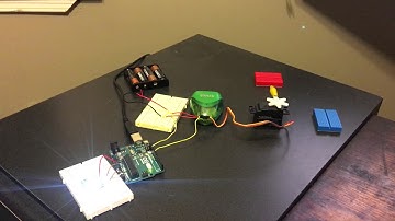 Servo control by color