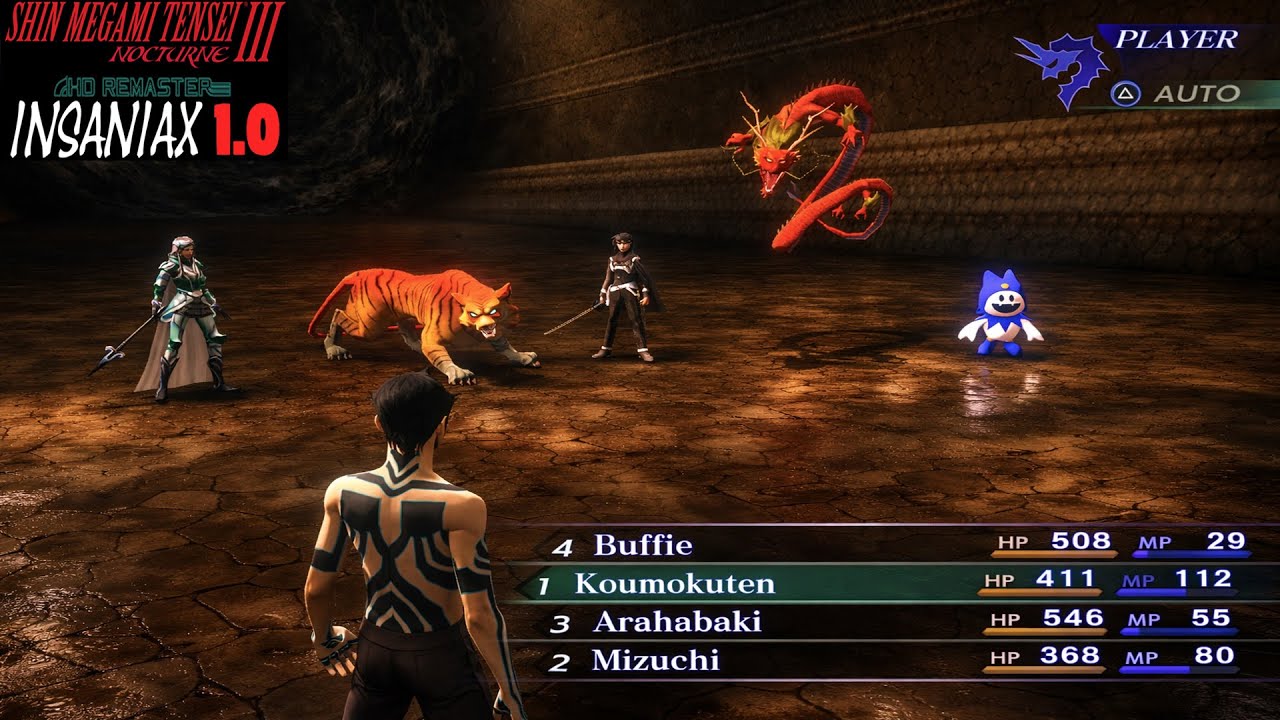 Raidou Multi Summon 3rd Kalpa Insaniax 1.0 Mod [HARD] Low Level - Shin Megami Tensei 3 Nocturne HD