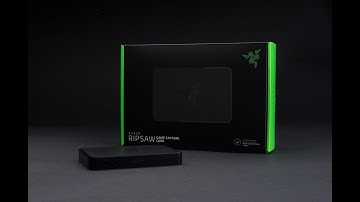 Razer Ripsaw Gaming Capture Card Unboxing