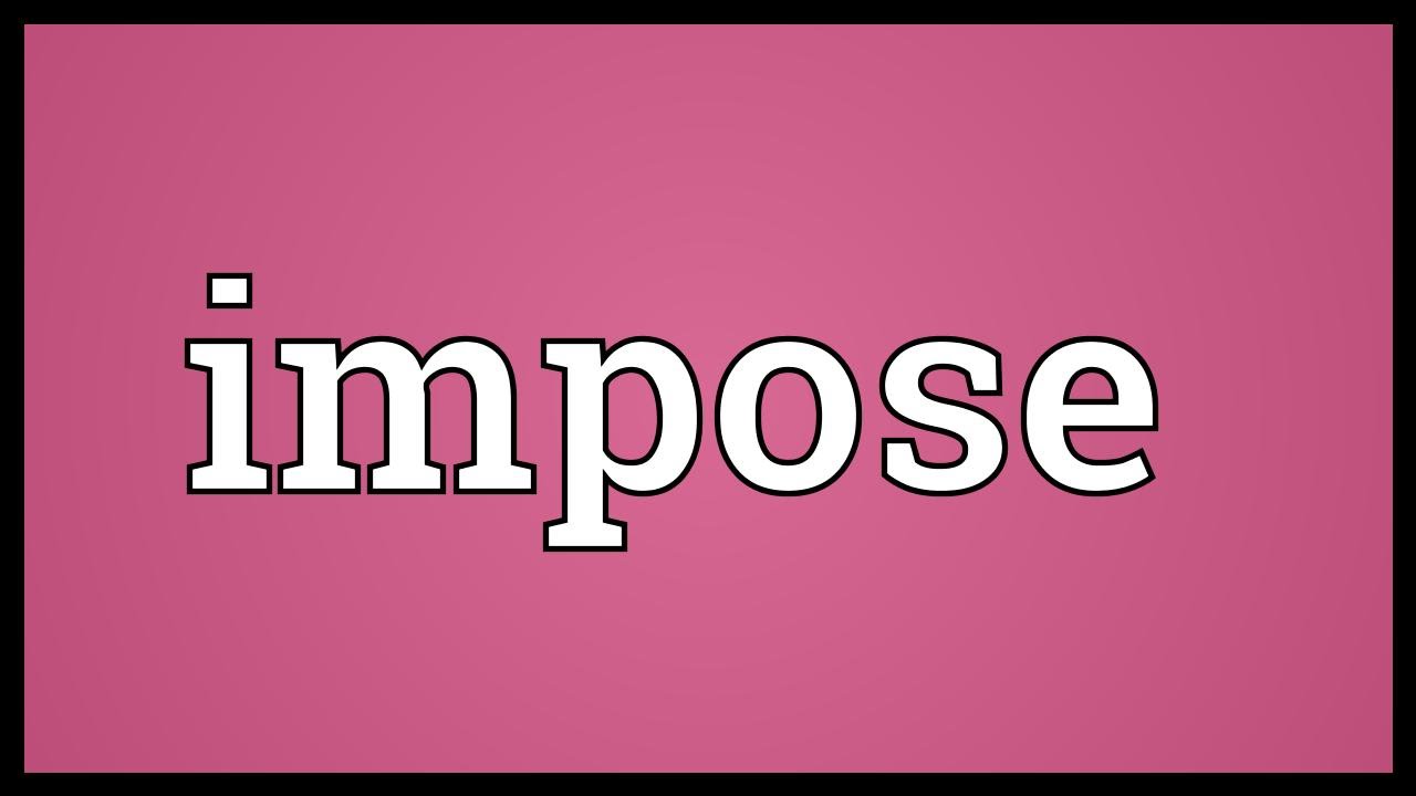 Impose Meaning