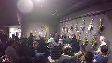 Chris Potter developing an idea