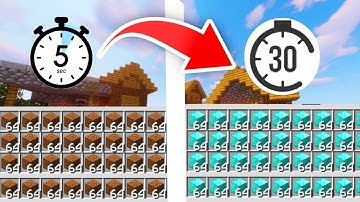 Minecraft, But Every 30 Seconds My Inventory Randomizes....