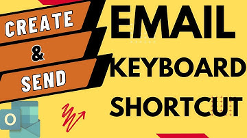 How to Create and Send an Email to Contact using [Keyboard Shortcut]?