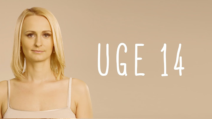 Graviditet uge 14