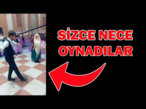 Toyda Nene Nevesi İlə Avar reqsi Lezginka Oynadı 😍