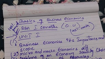 Basics of business Economics|| important questions|| BBA 1 semester 💁💯 100%passed #@bbeducation ✅💁💯💁