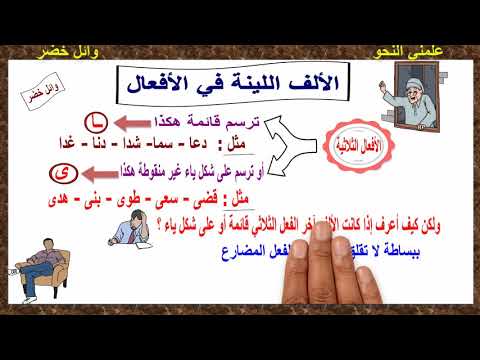 شرح درس الالف اللينه في الافعال و الاسماء بسطتهالك تحميل download 