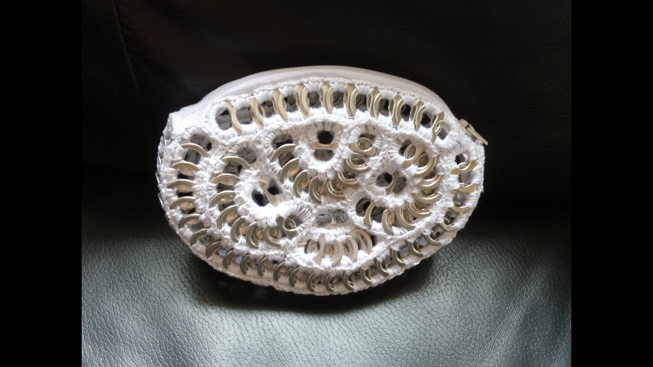 hacer un monedero con anillas de DIY MONEDERO CORAZON PARTE 1 - YouTube