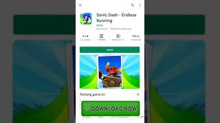 Sonic Dash - Endless Running | Free download now screenshot 1