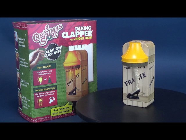 The Clapper A Christmas Story Automatic Battery Powered LED Leg Lamp Night  Light - Ace Hardware