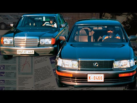 LEXUS LS400 • ПРОВАЛ или ПРОРЫВ? КАК TOYOTA против MERCEDES’a выступила однажды • автоистория 1980-х