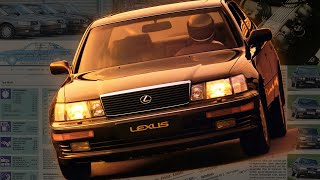 LEXUS LS400 • ПРОВАЛ или ПРОРЫВ? КАК TOYOTA против MERCEDES’a выступила однажды • автоистория 1980-х