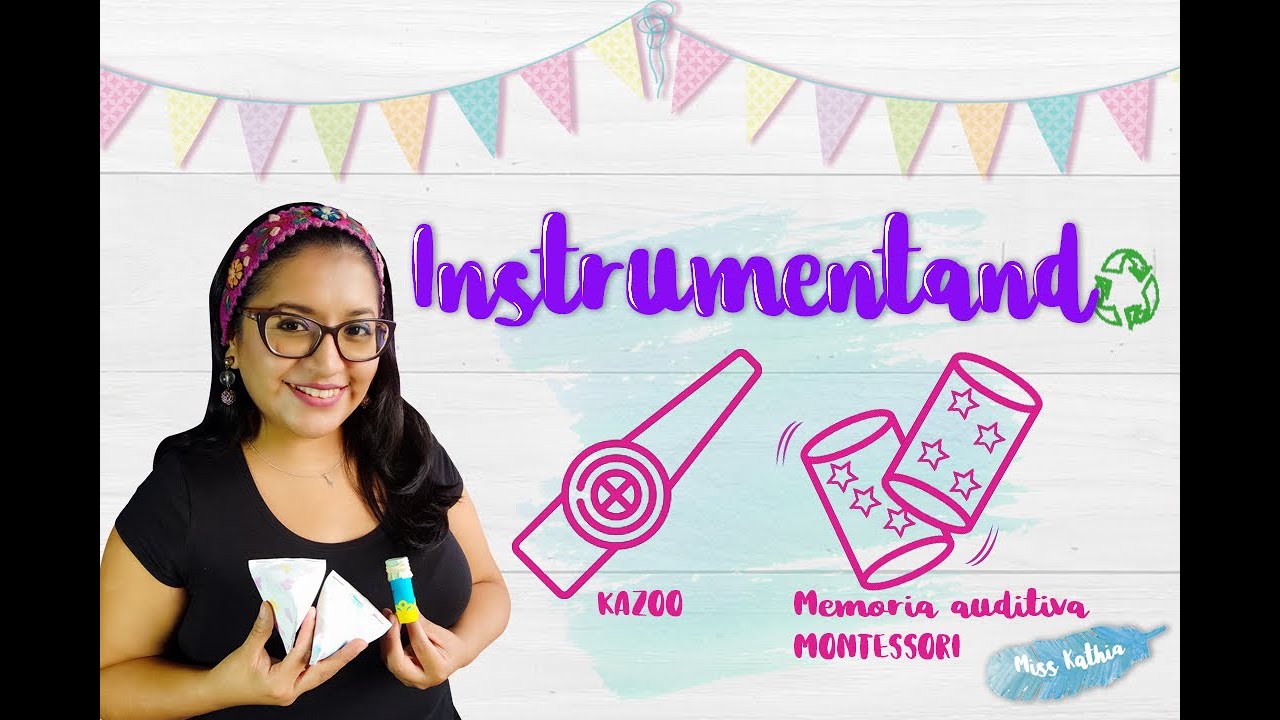 TALLER DE INSTRUMENTOS CON MATERIAL RECICLADO - KAZOO Y CONOS DE MEMORIA AUDITIVA