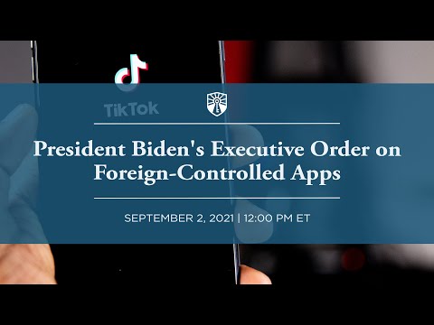 [Webinar] President Biden's Executive Order on Foreign-Controlled Apps