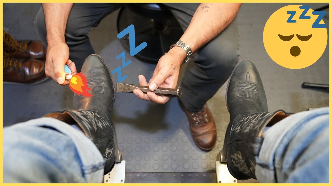 THE VERY BEST!? | ANGELO SHOE SHINE ASMR - YouTube