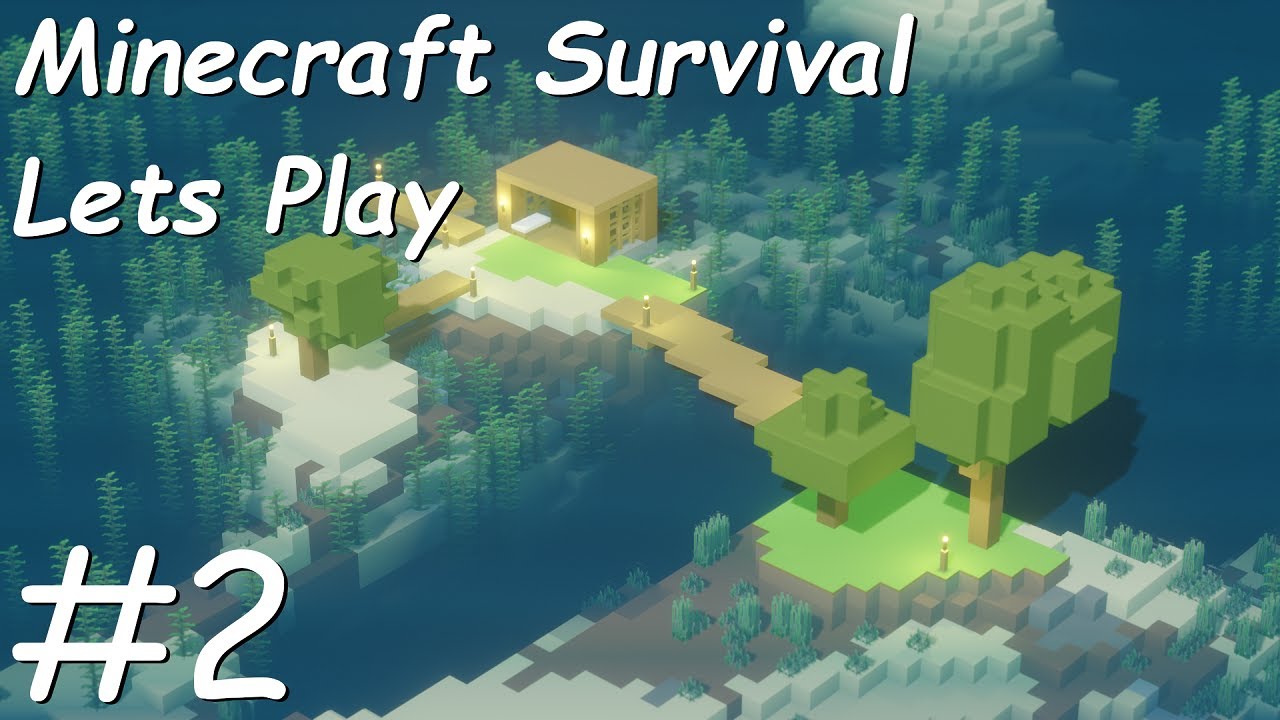 Minecraft Survival Lets Play | Part 2 | Mining Episode - YouTube