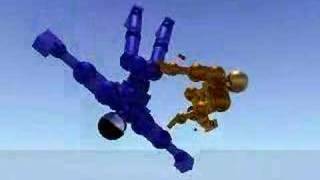 Toribash - air combo throw