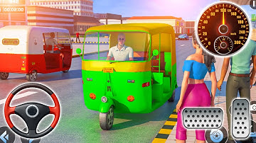 Tuk Tuk Auto Rickshaw Game - Rickshaw Game Simulator 2022 - Android Gameplay