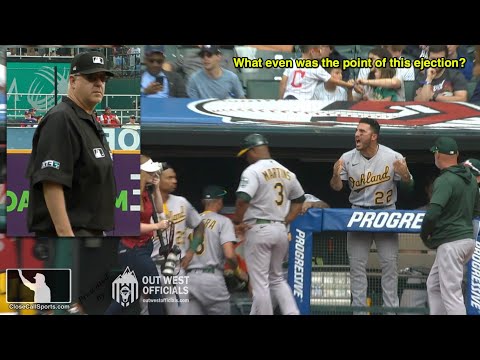 Ejection 066 Ramon Laureano Ejected Arguing Balk No Call From Dugout 