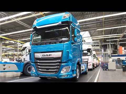 DAF trucks production European truck factory