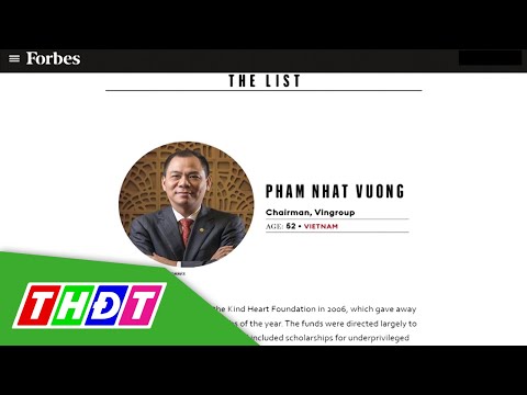 Video Ông Phạm Nhật Vượng vào top nhà từ thiện hào phóng... - youtube