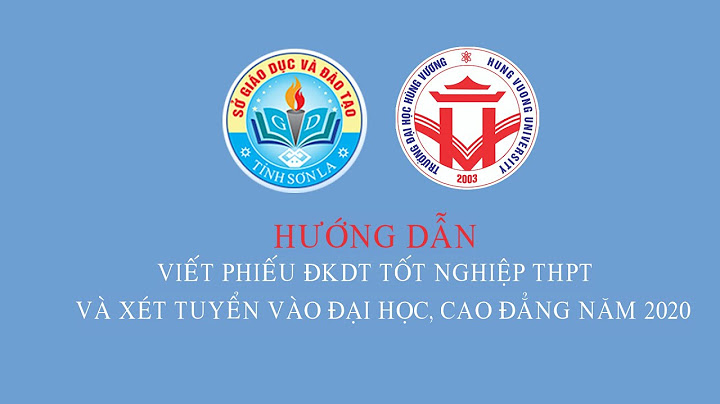 Hướng dẫn viết phiếu xét tuyển đại học quốc gia năm 2024