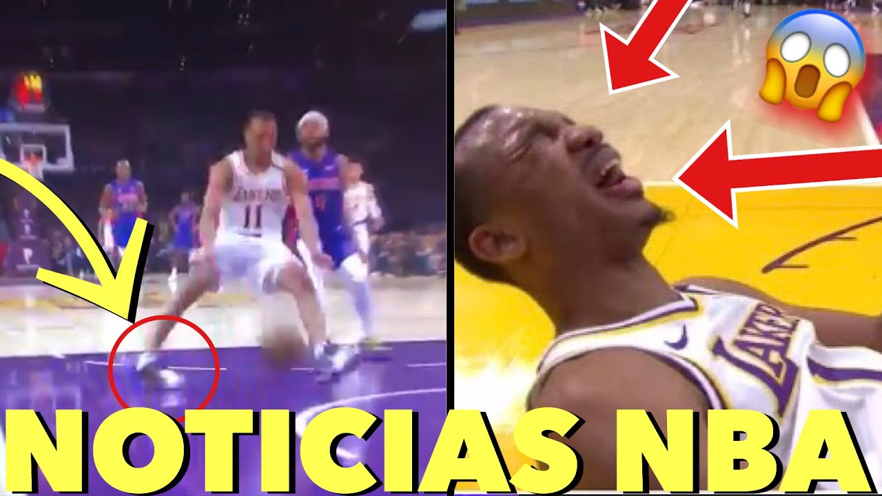Avery Bradley Lesión (Right Ankle Injury vs Pistons)KCP Ankle Injury