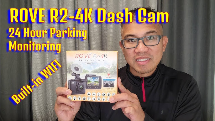 ROVE R2-4K Dash Cam | 256GB Micro SD Card