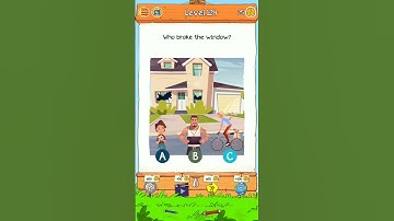 Braindom 2 Level 124 || who broke the window.