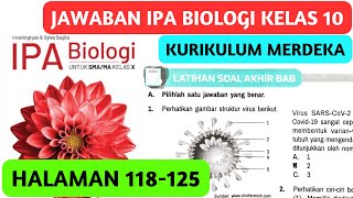 Kunci Jawaban IPA Biologi Kelas 10 Halaman 118 - 125 Latihan Soal Akhir BAB 2 Kurikulum Merdeka
