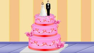 Jogos de fazer bolos de casamento - Wedding Cake Maker Factory Game screenshot 2