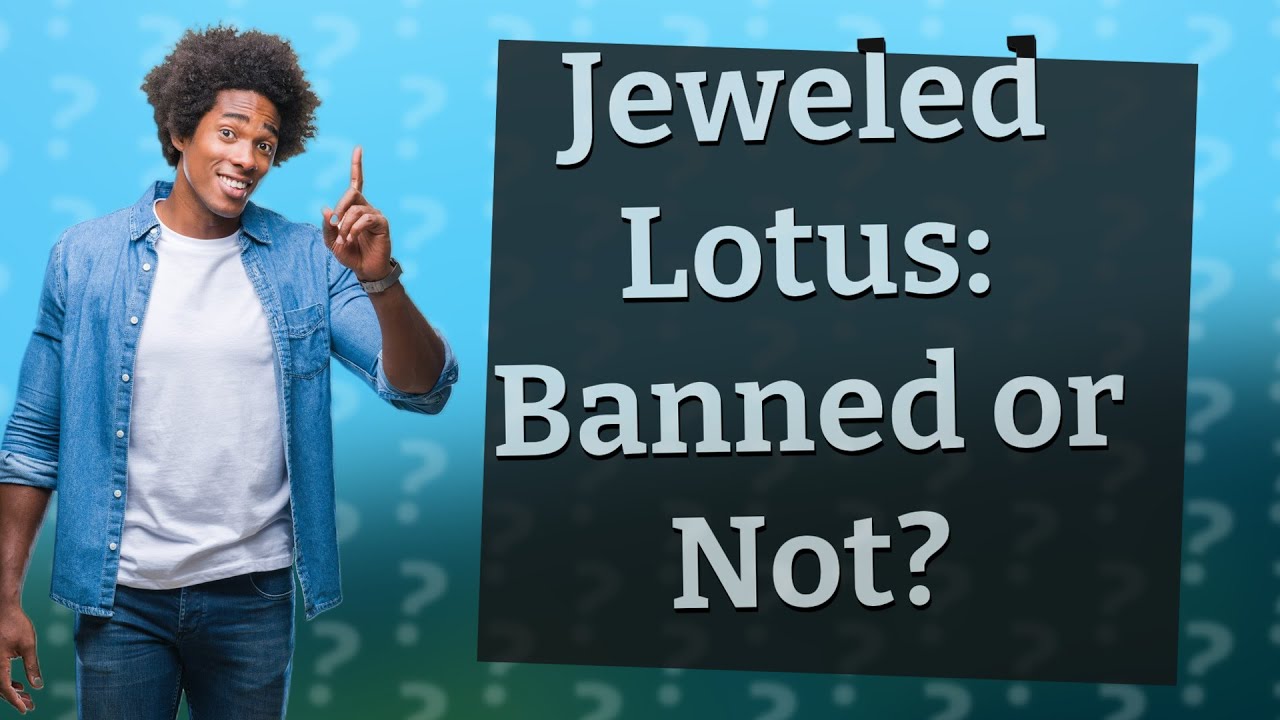 Is Jeweled Lotus banned in Commander? YouTube