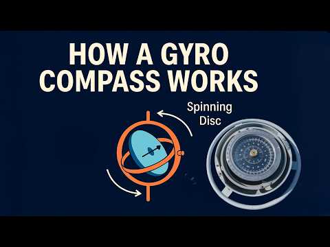 How a Gyrocompass Automatically Finds True North