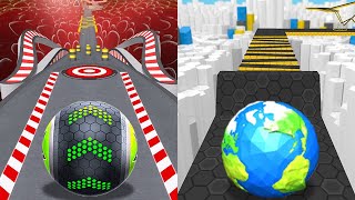 🛑 Going Balls VS GyroSphere Trials,Rolling Balance Ball 3D,Action Balls,Rollance Adventure Ball screenshot 3
