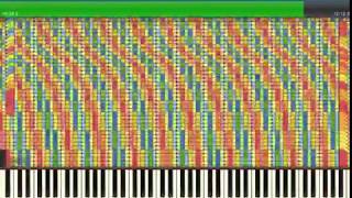 Black Midi Noise Challenge 10 Million Notes - Synthesia