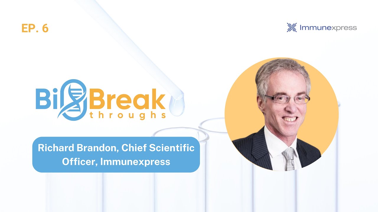 #6 - Richard Brandon, Chief Scientific Officer at Immunexpress