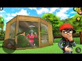 Locking the teacher in the glass cabinet is super funny | Scare thear 3d