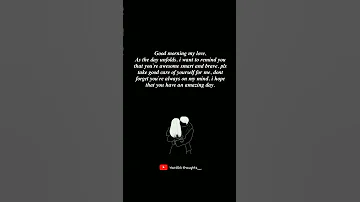 Good Morning My Love Love Lastingrelationships Loverelationship Viral 