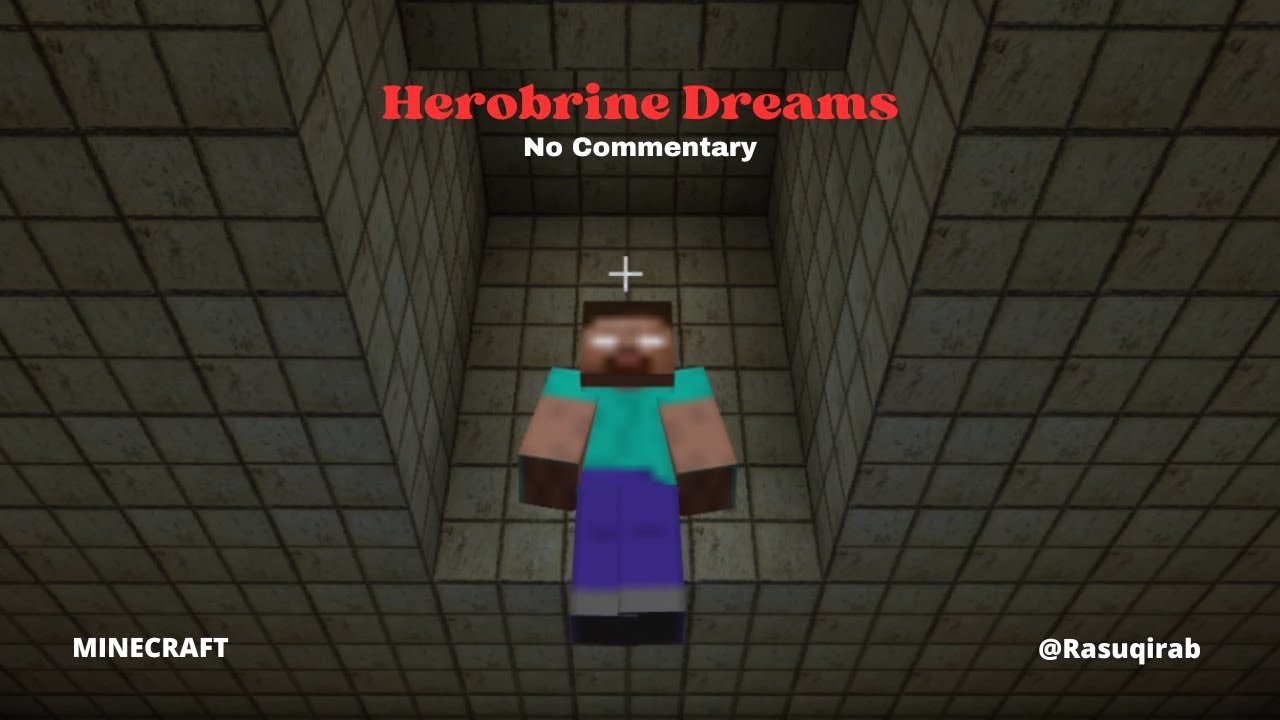 Gameplay minecraft horror maps (Herobrine Dreams) No Commentary - YouTube