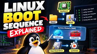 Full Linux boot sequence explained #linux Guide