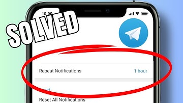 How to adjust repeat notification time on Telegram