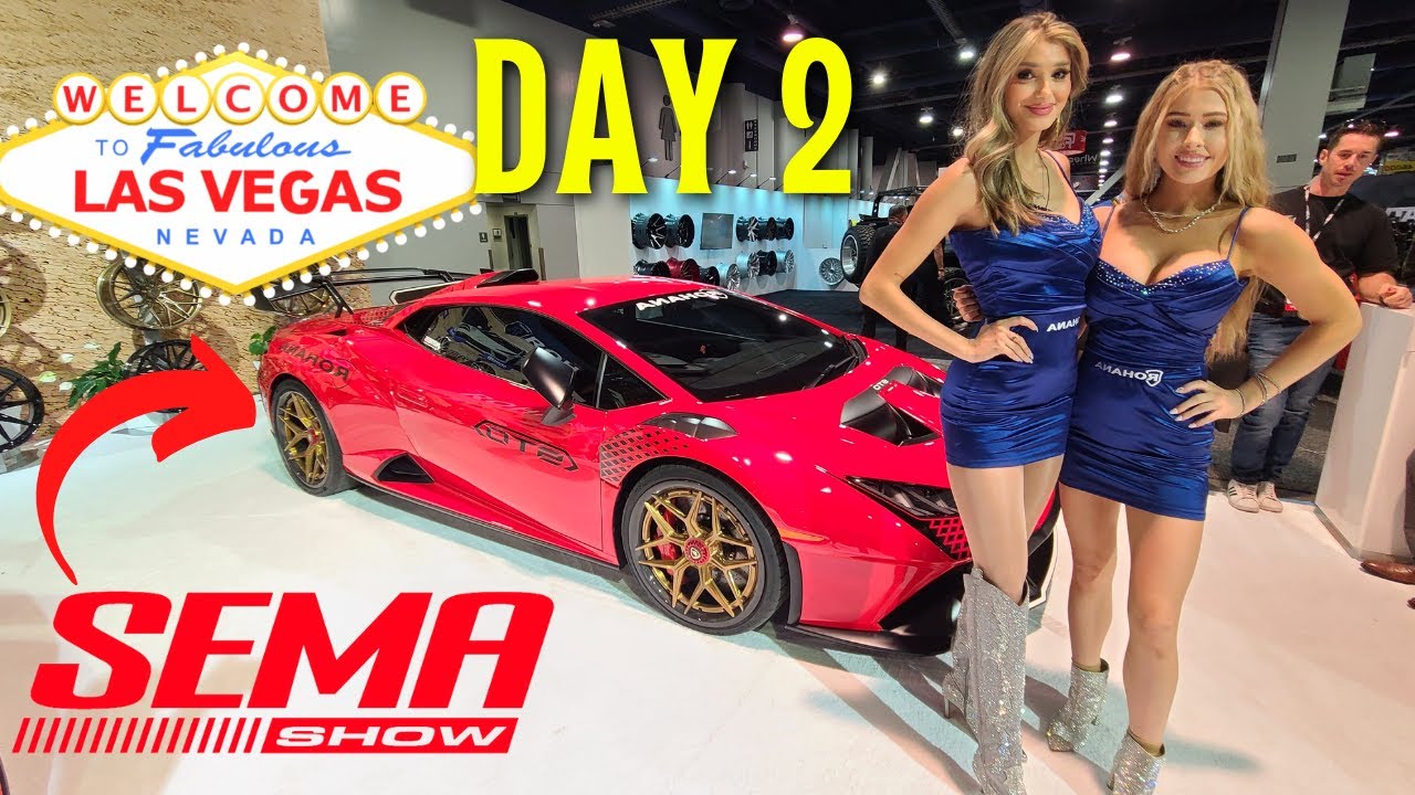 Walk through of Sema Car Show Las Vegas 2022 YouTube