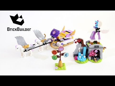 Lego Disney Elves 41077 Aira’s Pegasus Sleigh - Lego Speed Build