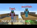 Minecraft UHC, but the lowest player is eliminated every minute...