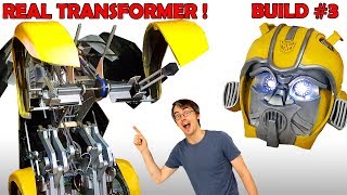 Building Bumblebee the REAL TRANSFORMER #3 | James Bruton