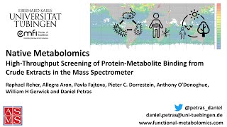 Native Metabolomics Talk - ASMS 2021