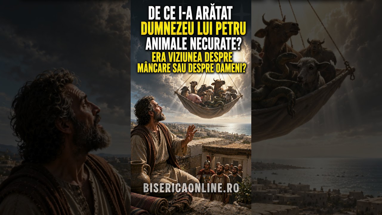 De ce i-a arătat Dumnezeu lui Petru animale necurate? - Întrebări și răspunsuri biblice