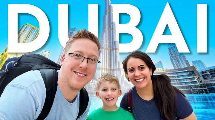 Our First Time in Dubai – Everything We Did in Just 24 Hours!